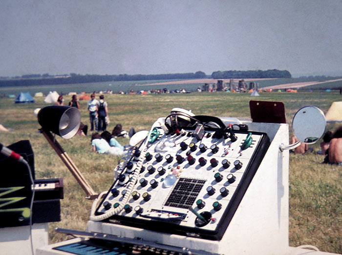 Synthi A at Stonehenge