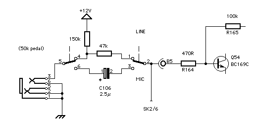 Footpedal Input Mod