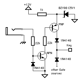 Gate to Key Converter